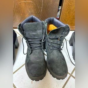 Timberland Black Boots Sz 6.5